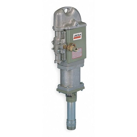 LINCOLN INDUSTRIAL Drum Pump, Air, 55 Gal, 275 Gal Container Size, 2400 Psi, 12 Gpm, 3/4" Npt - 1914