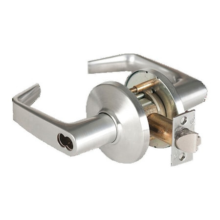 BEST Cylindrical 9k Lock, Dormitory, Lever, Rose, Stk, Satin Chrome Am - 9K37T15DSTK626AM