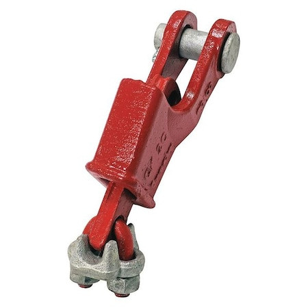 CROSBY Terminator Wedge Socket,steel,1-1/4in - 1035063