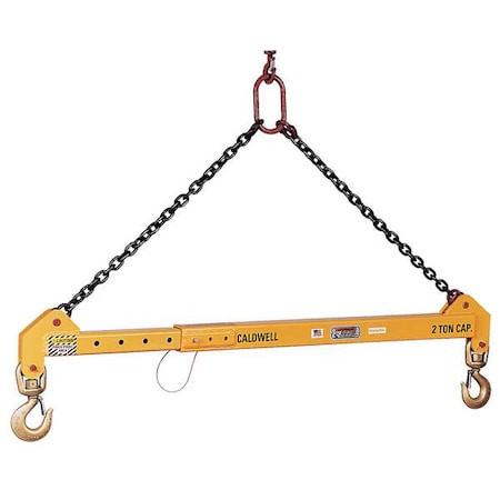 CALDWELL Adjustable Spreader Beam,30,000 Lb,72 in - 32C-15-4/6