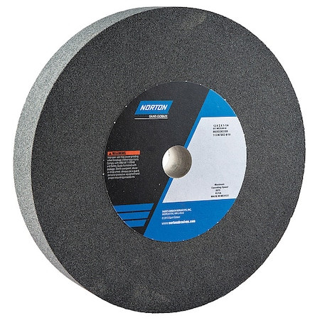 NORTON ABRASIVES Grinding Wheel,12 In. Dia,sc,60 G,green - 66253263359