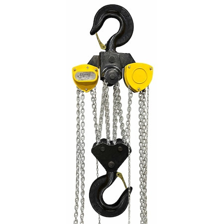 OZ LIFTING PRODUCTS Manual Chain Hoist,60000 Lb.,lift 20 Ft. - OZ300-20CHOP