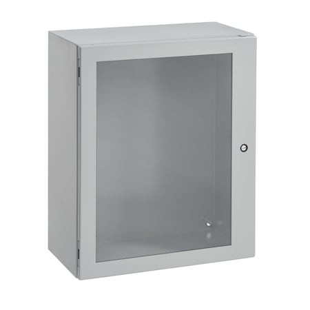 NVENT HOFFMAN 1/4 Turn Latch Electrical Enclosures, 24 in H, 20 in D, 24 in W, Nema 4, 12, Mild Steel - CSD242420W