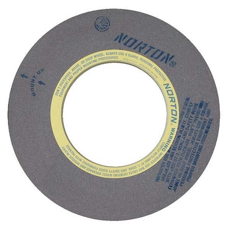 NORTON ABRASIVES Grinding Wheel,20 In. Dia,ao,60 G,gray - 69078666729