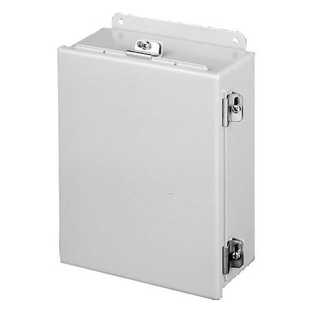 NVENT HOFFMAN Screw Down Clamps Electrical Enclosures, 14 in H, 6 in D, 12 in W, 12, 13, 4, Steel - A1412CHNF