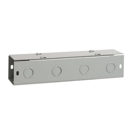 NVENT HOFFMAN Lay-in Painted Flat-cover Wireway, Nema Type 1 Straight Section, 6.00x - F66T1120GVP