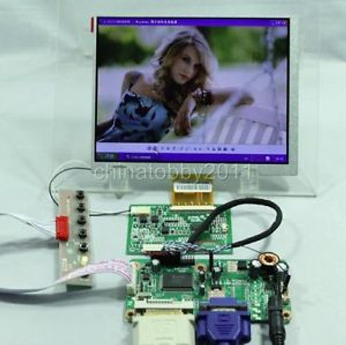 DVI+VGA Lcd Controller board+7inch CLAA070MA0ACW 800600 Lcd Panel