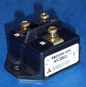 MITSUBISHI ELECTRIC 200A FAST RECOVERY DIODE MODULE N53BA1 / RM200HA-24F