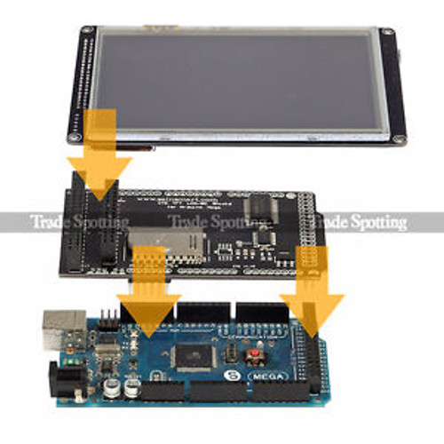 SainSmart Mega2560  5 TFT LCD CPLD SDRAM SSD1963  TFT LCD Shield For Arduino