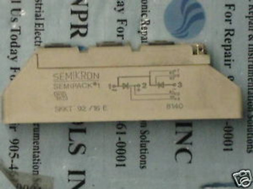 Semikron SCR Semipack 1 P/N SKKT 92/16 E Power Module