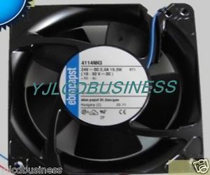 new ebmpapst 4114NH3 High power fan 12012038MM 24V 19.5W 90 days warranty