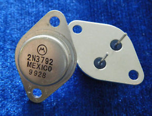 50x Motorola 2N3792 Amplifier Tranistors TO-3 80V