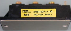 Fuji Electric model 2MBI100PC-140, Transistor module.