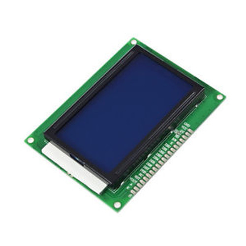 10PCS 5V 12864 LCD Display Module 128x64 Dots Graphic Matrix LCD Blue Backlight