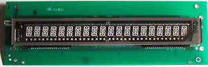 IEE 05464ASSY 35322 - 01A 1 x 9 VFD Vacuum Fluorescent Display 05464ASSY35322