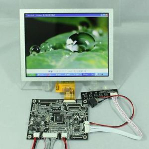 VGA+2AV+Reversing lcd controller board+8inch EJ080NA-04C/04B 1024768 lcd panel