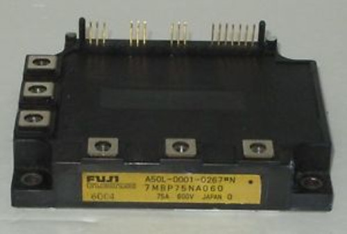 FANUC Fuji Electric Transistor Module, A50L-0001-0267#N   7MBP75RA060-01