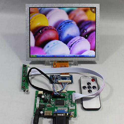 HDMI+VGA+2AV Driver board+8inch 1024768 EJ080NA-04B EJ080NA-04C lcd panel