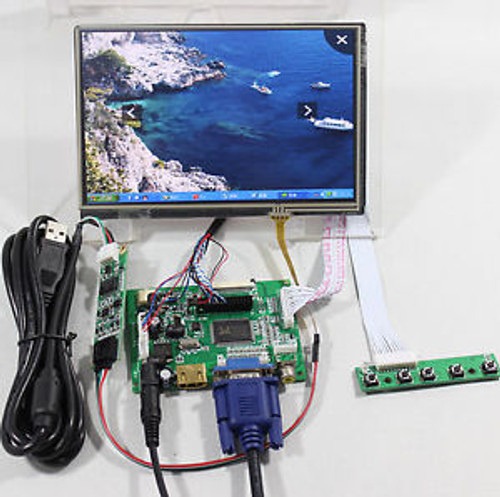 HDMI+VGA+2AV LCD driver board VS-TY2662-V1+71280800 N070ICG-LD1+touch panel