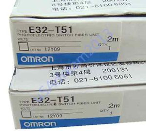 Omron Photoelectric Switch Fiber Unit E32-T51 E32T51