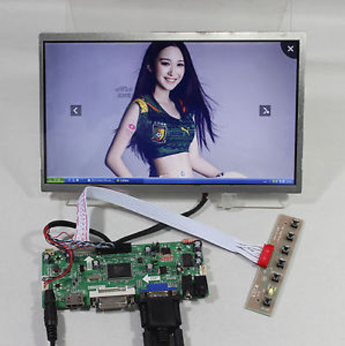 HDMI controller board+ HSD101PFW2 B101AW03 BT101IW03 10.1inch 1024600 lcd panel