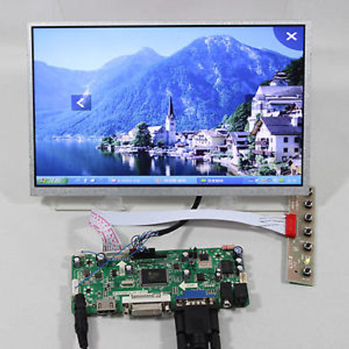 HDMI+DVI+VGA+Audio Lcd control board+10.2 HSD100IFW1 CLAA102NA0ACW 1024600 lcd