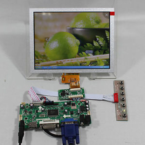 HDMI+DVI+VGA+Audio Lcd control board+LVDS TCON Board+8inch 1024768 lcd panel