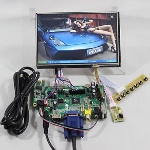 HDMI+VGA+AV+Audio+USB Controller board+7inch N070ICG-LD1 1280800+Touch panel