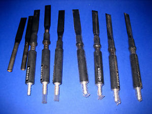DRYDEN  -  VACUUM HANDLING WANDS  -   4 new and + 3 used (2.5 length)