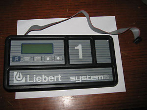 Liebert EDT 20-20072-5 Rev. F LCD Display with Panel Face,Used