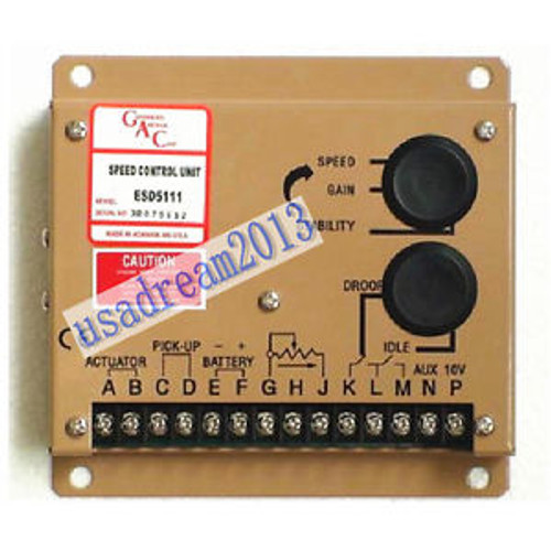 NEW GAC SPEED CONTRO UNIT ESD5111 PLC