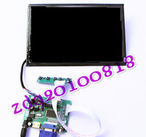 LCD Display FOR 1280800 HSD101PWW1 View Monitors+10.1inch+HDMI+2AV+VGA+Rear IPS