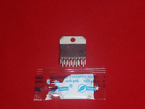 1 x TDA7293 TDA7293V + 1 GRAMS HEAT SINK COMPOUND USA PING