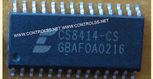 10pcs CS8414-CS ( CS8414CS)  CS8414-CS - 96 KHZ DIGITAL AUDIO RECEIVER  IC