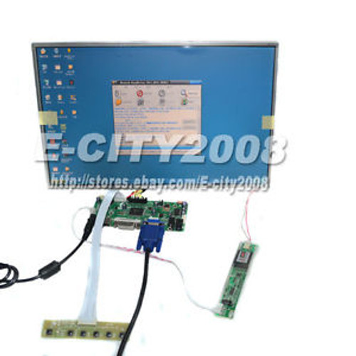 NT68676 HDMI+DVI+VGA+AUDIO LCD Controller Board kit + 15.4 1280X800 LCD Display