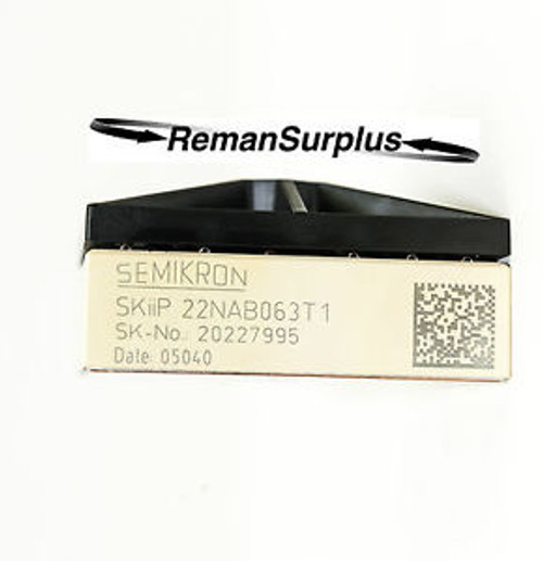 SEMIKRON IGBT POWER COMPLEX BRIDGE TRANSISTOR MODULE P/N SKIIP22NAB063