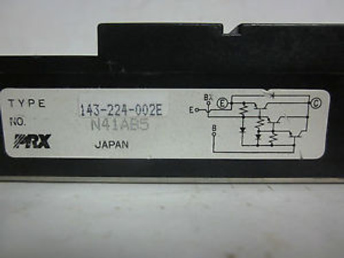 PRX 143-224-002E Powerex Power Module Transistor Block