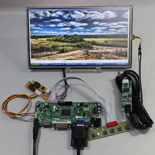 HDMI+DVI+VGA+Audio Lcd controller board+10.1inch 1366768 N101BCG-L21 lcd+Touch