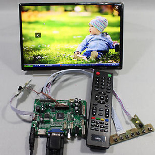 HDMI+VGA+AV+Audio+USB FPV Controller board+10.inch B101UAN02.1 19201200 LCD