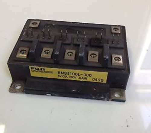 FUJI ELECTRIC 6X100A 600V TRANSISTOR MODULE  4 6MBI100L-060