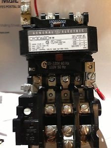 CR306B0 STARTER 18AMP 3POLE 600VAC COIL 120VAC Manufactured by GENERAL ELECTRIC