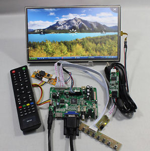 HDMI+VGA+AV+Audio+USB FPV Control board+10.1 1366768 N101BCG-L21 lcd+Touch