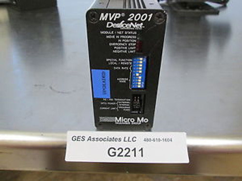 Micro Mo MVP 2001 B02 DeviceNet Single-Axis Driver Linear Amplifier