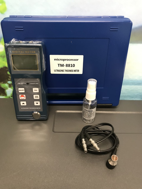 New Digital Testing TM-8810 Ultrasonic Wall Thickness Gauge PV