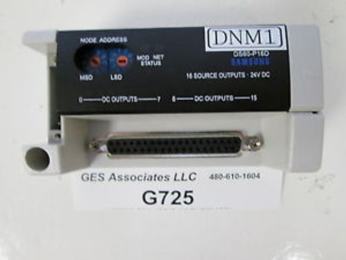 Samsung DS60-P16D Machine I/O