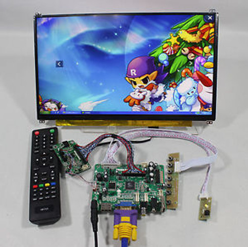 HDMI+VGA+AV+Audio+USB FPV Controller board+13.3 N133HSE-EA1 19201080 IPS LCD