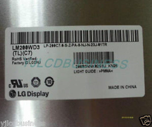 New original LM200WD3-TLC7 for LG 20 LCD panel 1600900 90 days warranty