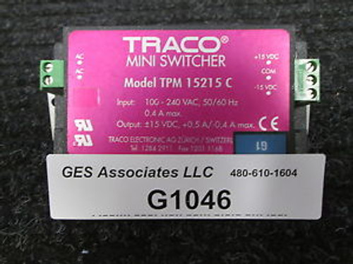 Traco TPM15215C Mini Switcher