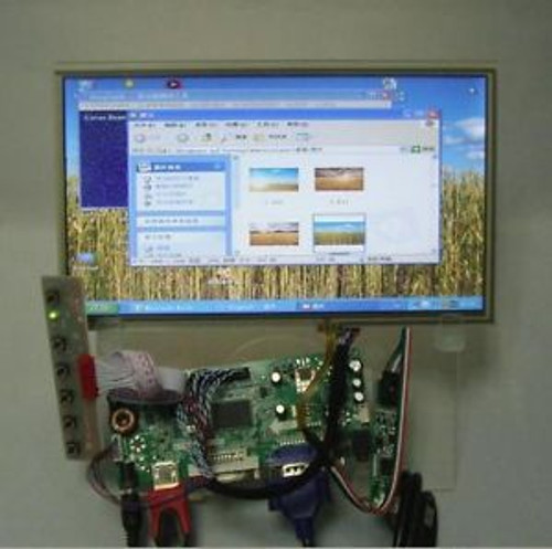 HDMI/DVI controller board+10.1inch B101AW03 1024600 lcd panel with touch panel