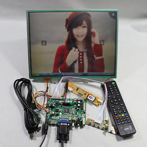 HDMI+VGA+AV+Audio+USB FPV Controller board+12.1 LTD121ECNN 1024768 Touch panel
